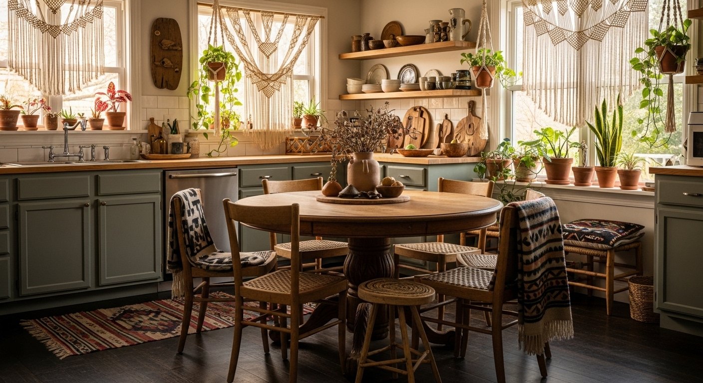 What Are the Cool Boho Kitchen Decor Cozy?
