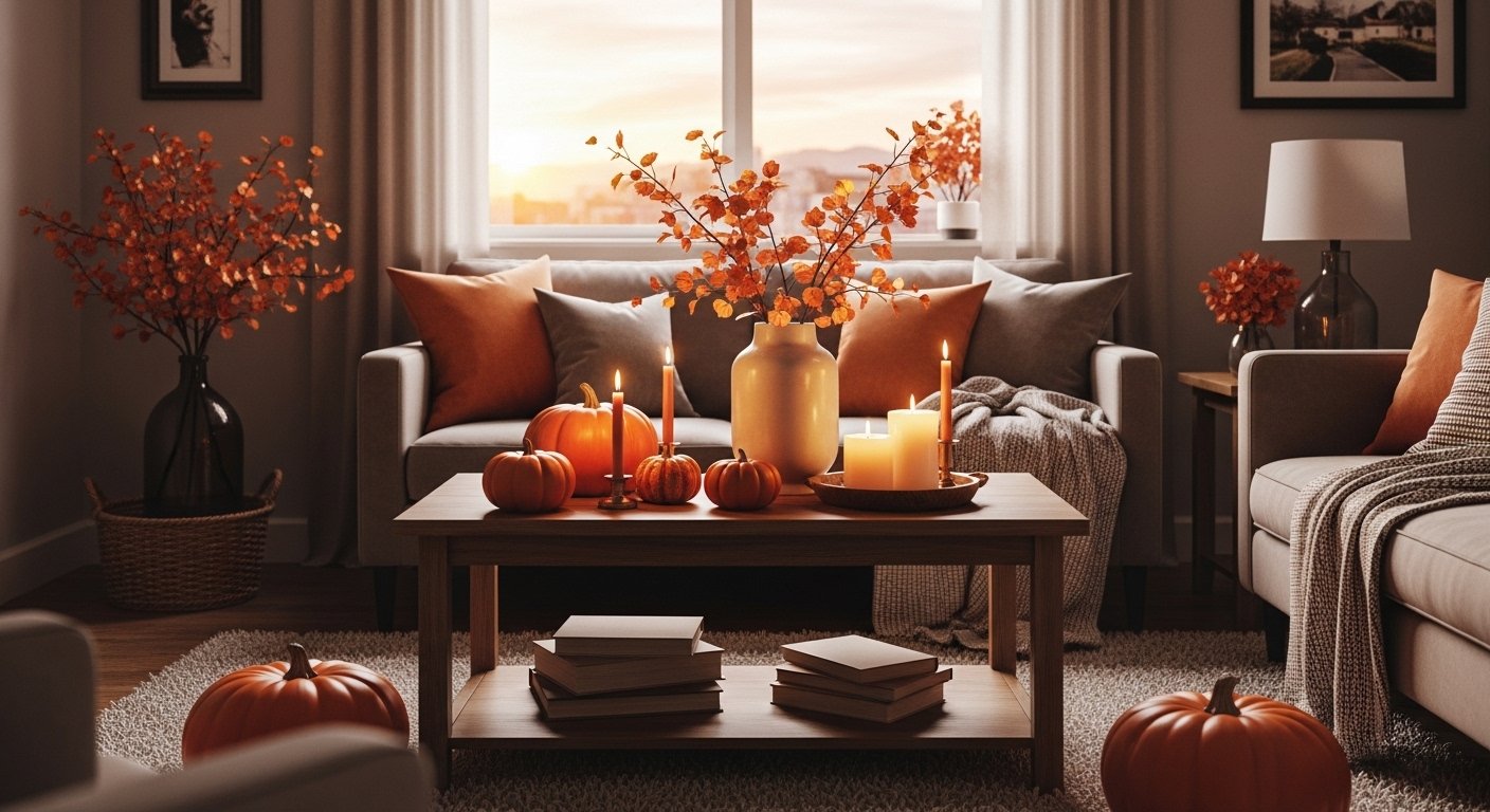 10 Best Fall Apartment Decor On A Budget on a Budget