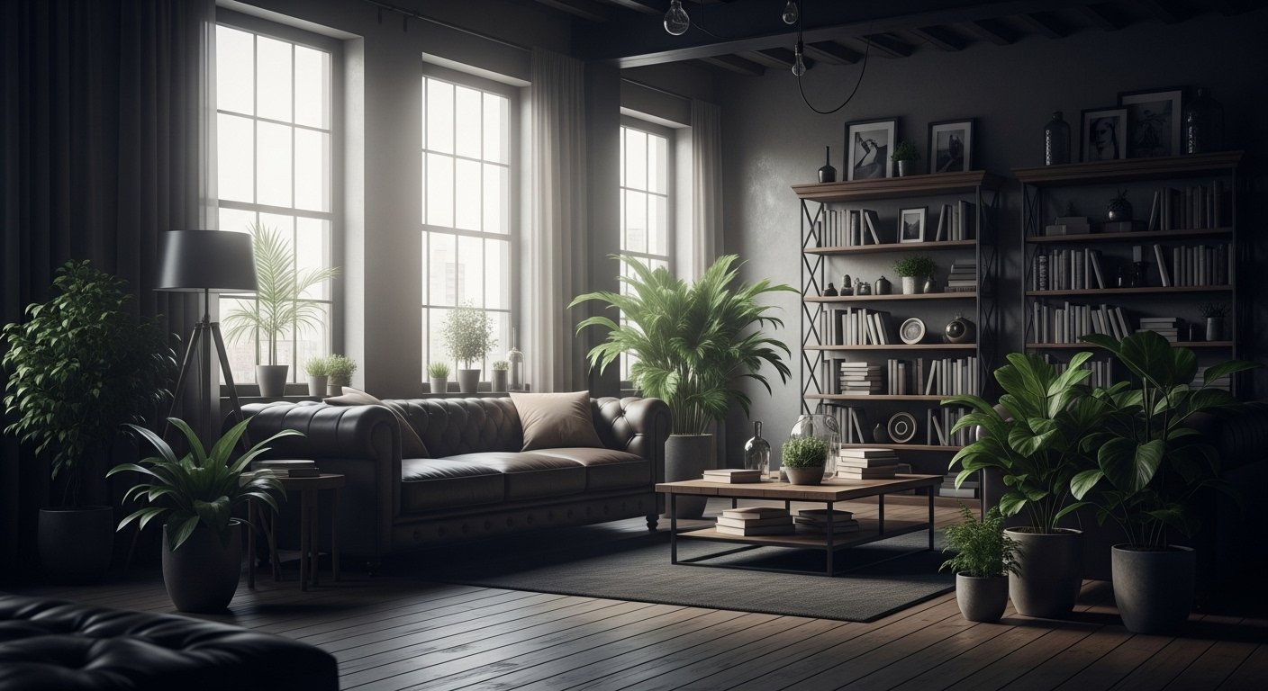 20 Cool Mens Apartment Decor Aesthetic for Small Spaces