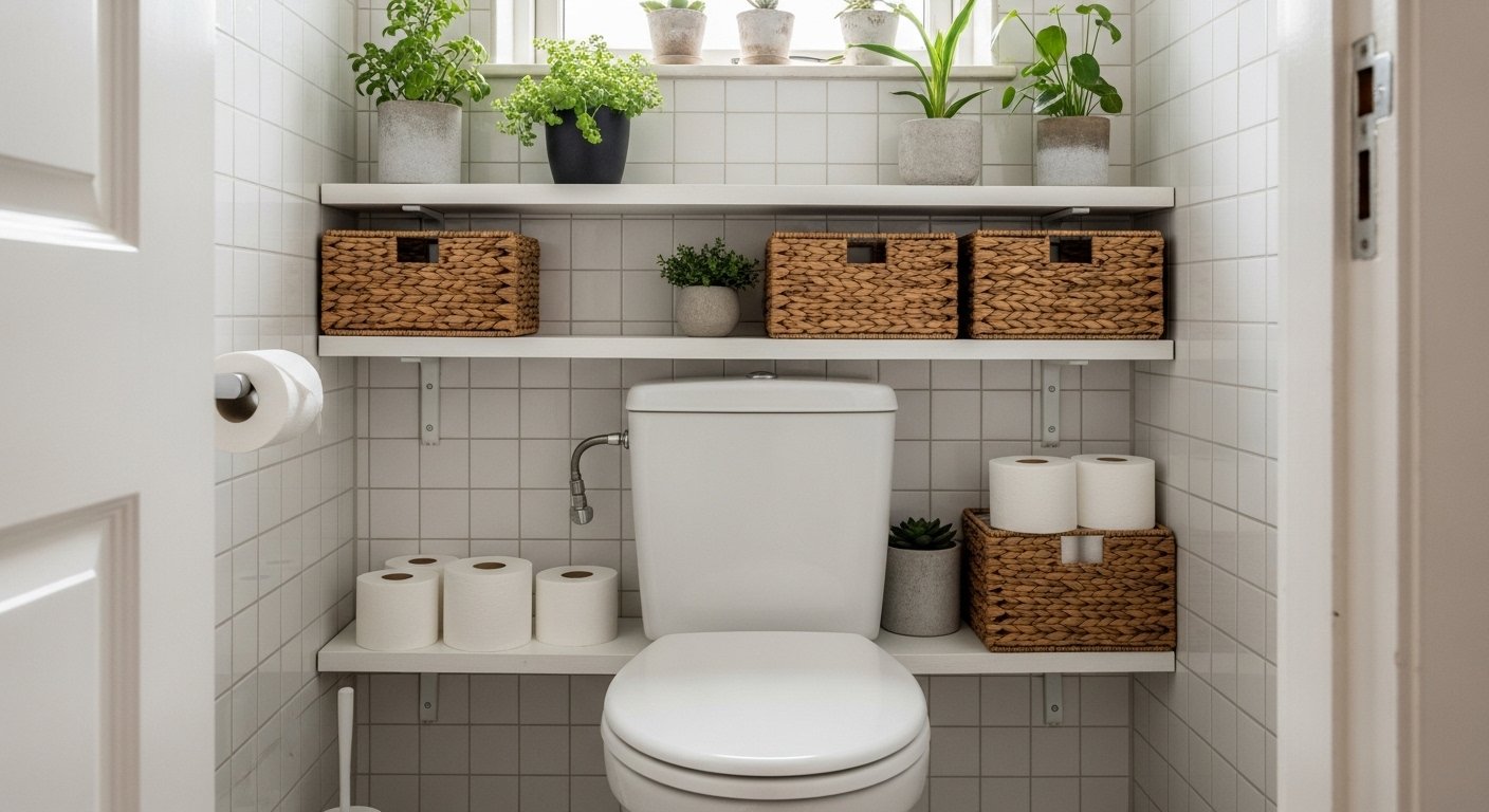 25 Best Small Toilet Decor On A Budget for Small Spaces
