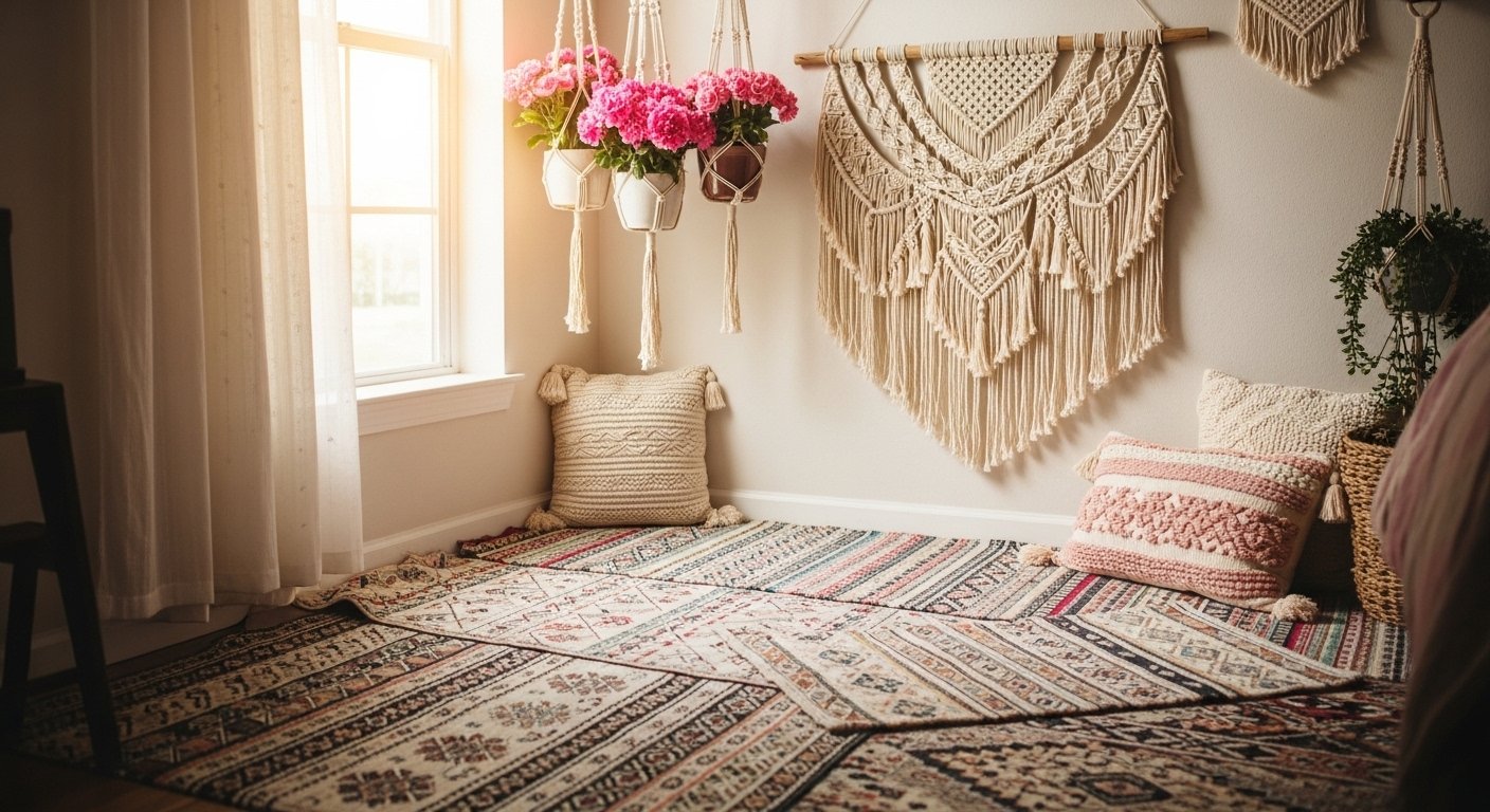 15 Quick Girly Apartment Decor Boho for Small Spaces