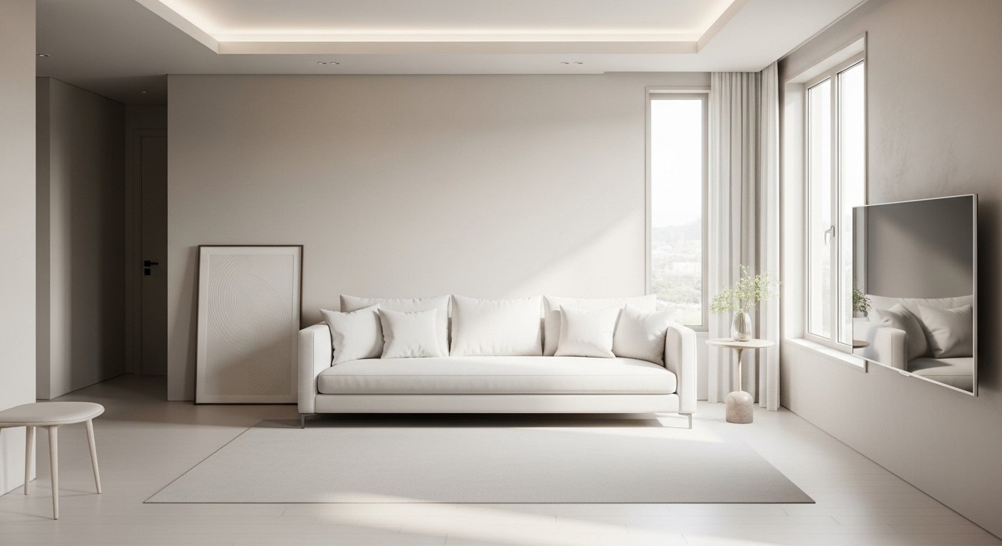 20 Cool Minimalist Modern Living Room Decor for Renters