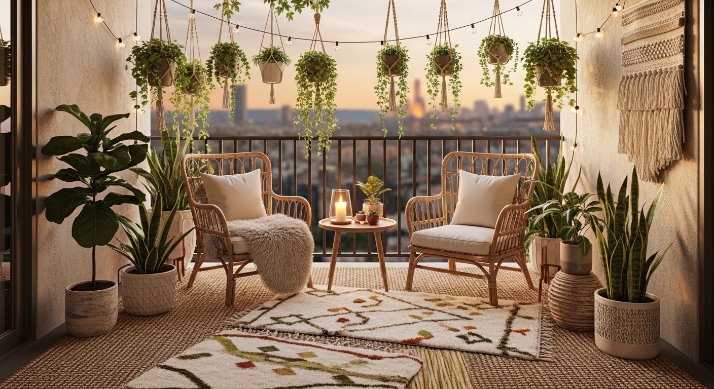 20 Cool Small Patio Decor Boho to Try Now