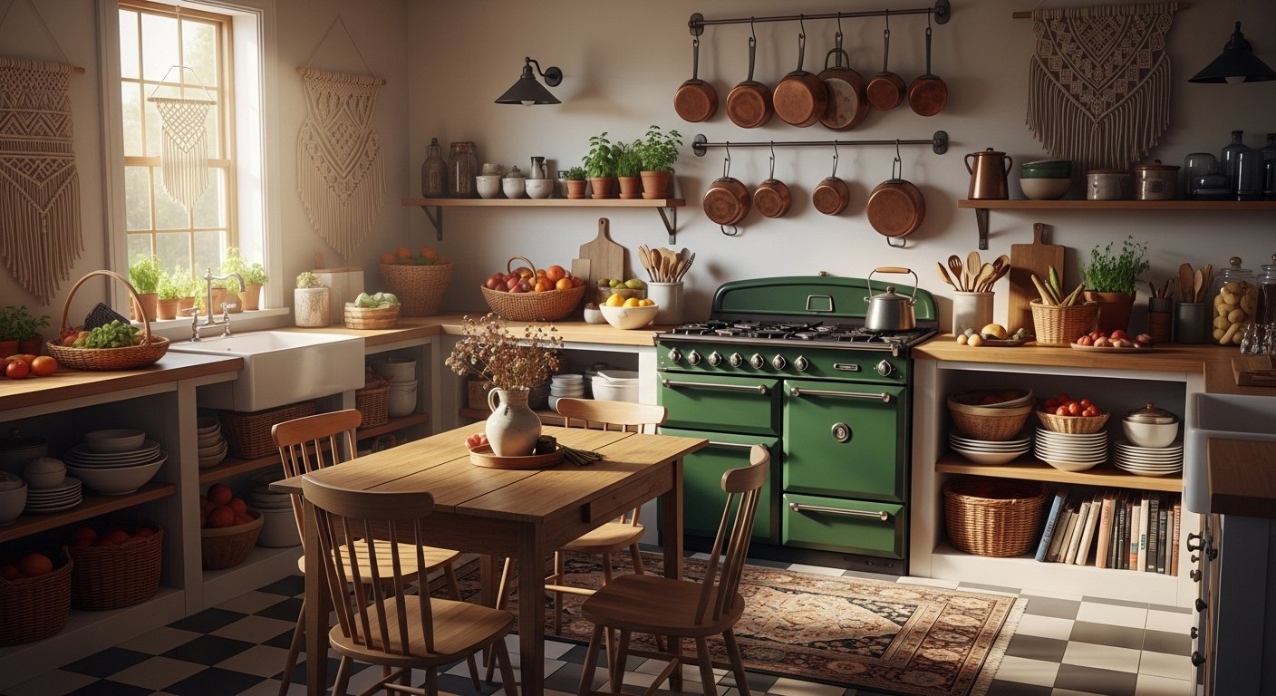12 Best Vintage Kitchen Decor Boho You Will Love