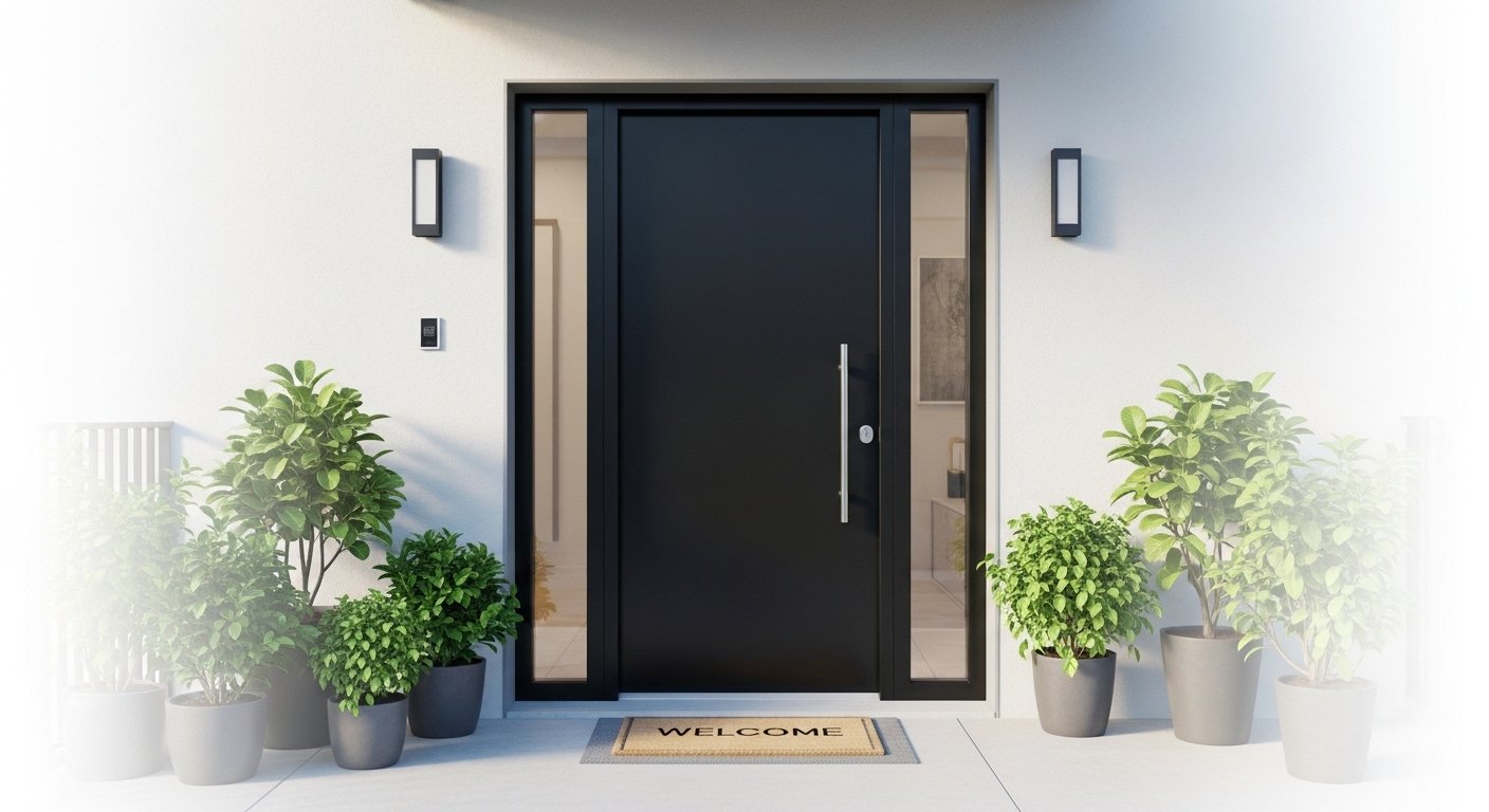 12 Fun Apartment Front Door Decor Modern for Small Spaces