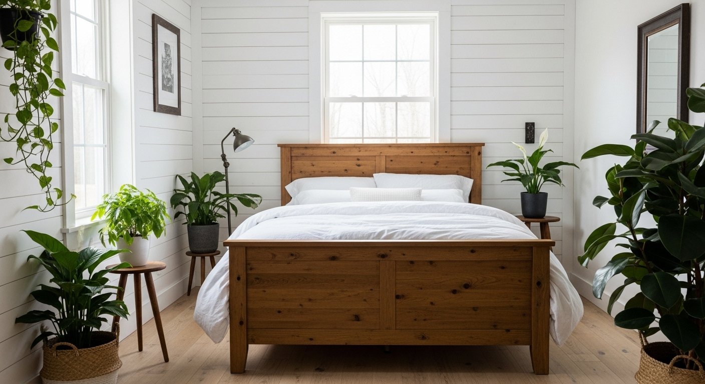 12 Quick Farmhouse Bedroom Decor Aesthetic for Renters