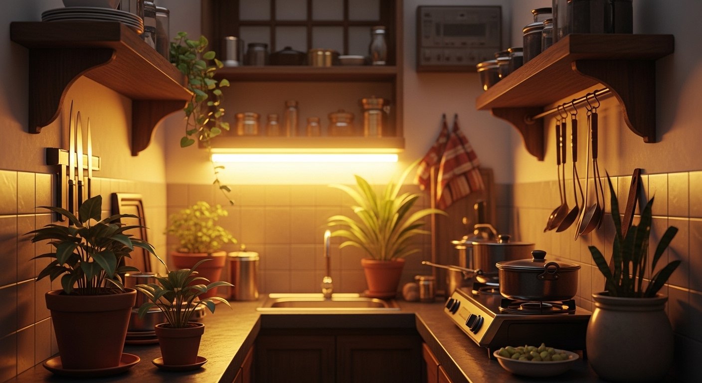 What Are the Cool Small Kitchen Decor Indian Cozy?