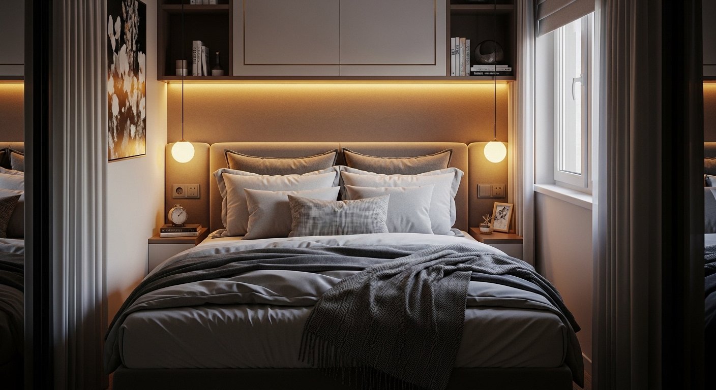10 Cool Small Master Bedrooms Decor Cozy on a Budget