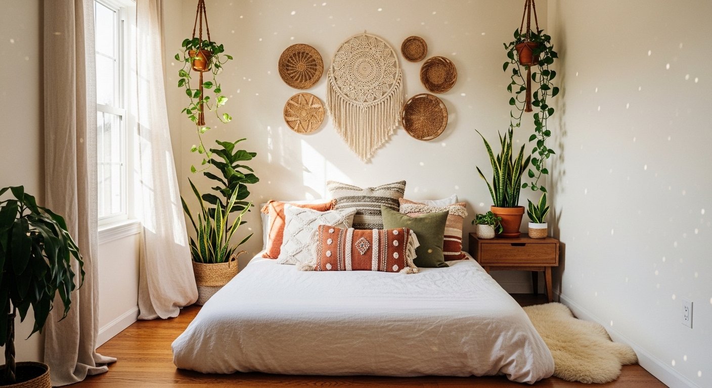 12 Fun Small Master Bedrooms Decor Boho You Will Love